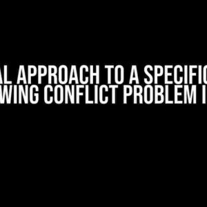 A General Approach to a Specific Type of Borrowing Conflict Problem in Rust