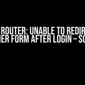 React Router: Unable to Redirect to Teacher Form after Login – Solved!